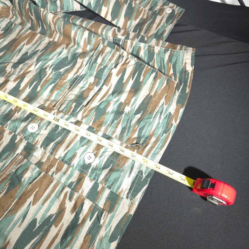 Free Assembly Mens Fatigue Military Jacket Sz XL Camo Camouflage Cotton New NWT - Picture 3 of 13